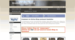 Desktop Screenshot of grabstein-e.de
